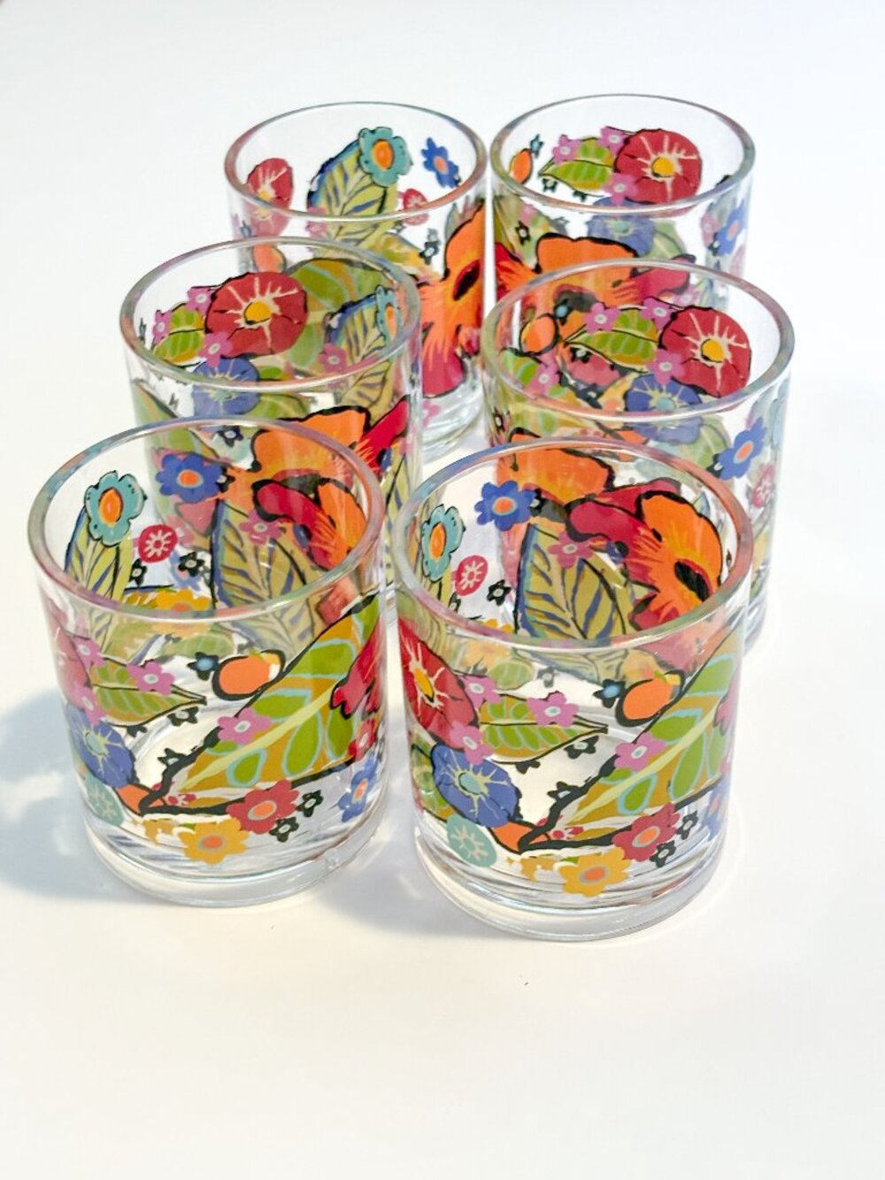 Floral Cup Set